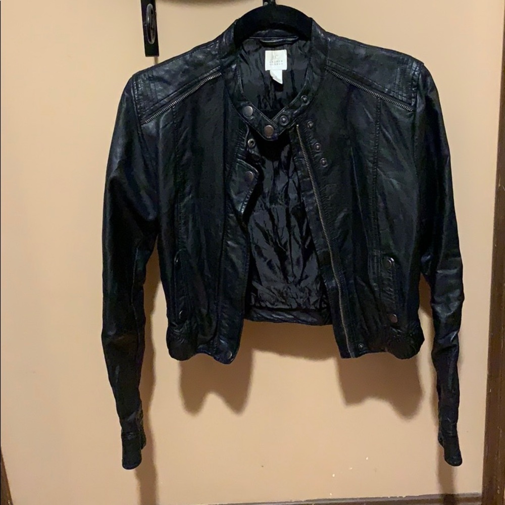 Leather Moto Jacket